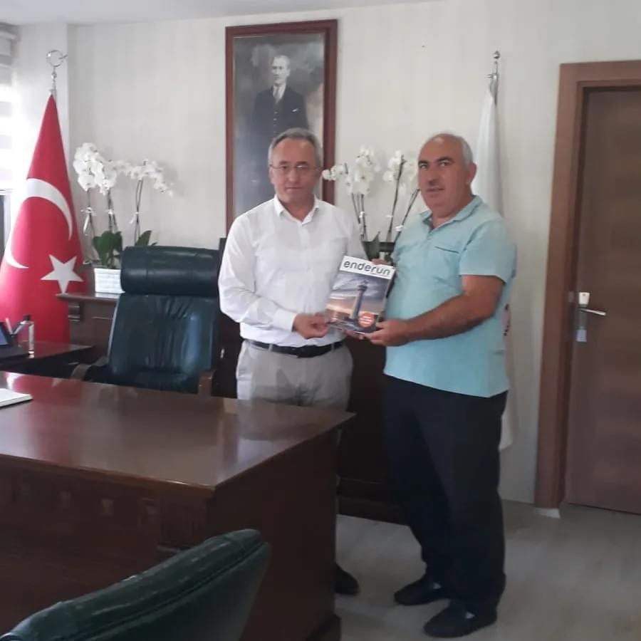 Bursa İl Milli Eğitim Müdürü   Ahmet Alireisoğlu'na ziyaret
